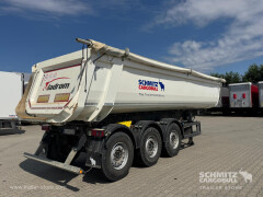 Schmitz Cargobull Tipper Steel half pipe body 28m³ 