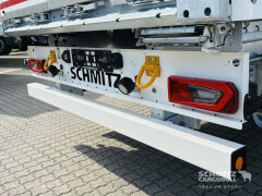 Schmitz Cargobull Trockenfrachtkoffer Faltwand Doppelstock Faltwandtür links 