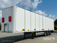 Schmitz Cargobull Trockenfrachtkoffer Faltwand Doppelstock Faltwandtür links 