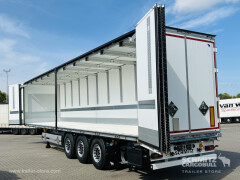 Schmitz Cargobull Trockenfrachtkoffer Faltwand Doppelstock Faltwandtür links 