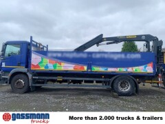 MAN TGM 18.290 4x2 BL, Heckkran Palfinger PK12001L, 