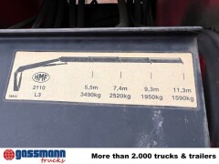Mercedes Benz Antos 2540 L 6x2, Lenkachse, HMF 2110-L3 