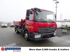 Mercedes Benz Atego 1221 K 4x2 mit Kran Atlas AK 75.2, Funk, 