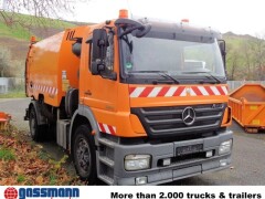 Mercedes Benz Axor 1829 4x2, Zweiweg Z200, Kehrmaschine Faun 