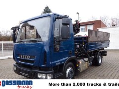 Iveco EuroCargo ML80E19 4x2 mit Kran Hiab XS055B-2 
