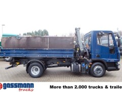 Iveco EuroCargo ML80E19 4x2 mit Kran Hiab XS055B-2 