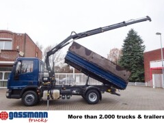 Iveco EuroCargo ML80E19 4x2 mit Kran Hiab XS055B-2 
