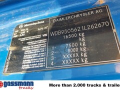 Mercedes Benz Axor 1829 A 4x4, Willig Tank ca. 8500l, 2 