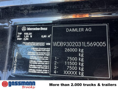 Mercedes Benz Actros 2541 L 6x2, Fahrschulausstattung, 
