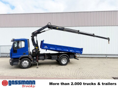 Iveco EuroCargo ML120E28K 4x2 mit Kran Hiab XS088 ES-3 