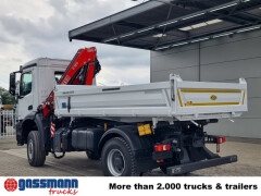 Mercedes Benz Arocs 1832 AK 4x4, MultimediaCockpit, Navi, Kran 