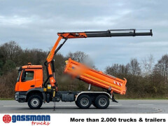 Mercedes Benz Arocs 2643 K 6x4, Navi, Bordmatik, Kran 