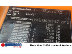 Mercedes Benz Actros 2532/41 L 6x2, EEV, Lenkachse, Haller X2C 