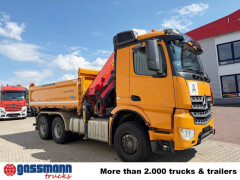 Mercedes Benz Arocs 2651 K 6x4, Retarder, Bordmatik, Kran 
