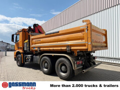 Mercedes Benz Arocs 2651 K 6x4, Retarder, Bordmatik, Kran 
