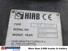 Unimog U500 4x4 405/40, HIAB 077-1 HI DUO Funk 