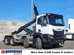 Iveco X-Way 480 8x4, Motorabtrieb, Navi, Schub-Knick 