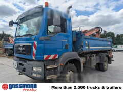 MAN TGM 18.290 4X4 BB, EEV, Heckkran Atlas AK 