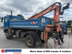 MAN TGM 18.290 4X4 BB, EEV, Heckkran Atlas AK 