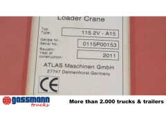 MAN TGM 18.290 4X4 BB, EEV, Heckkran Atlas AK 