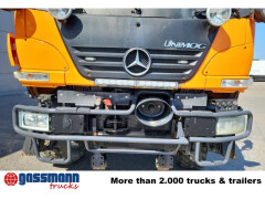 Unimog U 20 4x4, Zapfwelle, Kran Hiab 022D-3 HiDuo, 