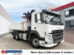 Volvo FM 460 6x2, Lenk-/Liftachse, Alu-Bordwände, 