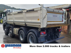 MAN TGS 35.460 8X4 BB, Meiller Bordmatik, Rollplane, 