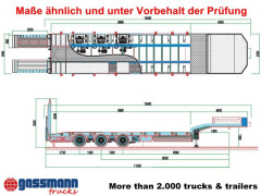 Andere GVN Trailer 329, Liftachse, Verbr. auf 3m, hydr. 