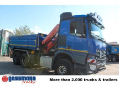 Mercedes Benz Arocs 2643 K 6x4, Kran Palfinger PK13001-K B, 
