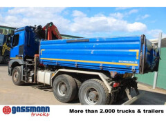 Mercedes Benz Arocs 2643 K 6x4, Kran Palfinger PK13001-K B, 