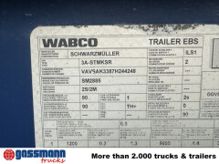 Schwarzmüller HKS 3/E-S1, Liftachse, Stahlmulde, ca. 25m³ 