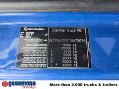 Mercedes Benz Atego 1630 K 4x2, Meiller 3-Seiten, 2 x AHK Öl 