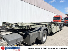 Schmitz Cargobull SCF 24 Containerchassis, Nachlauflenkachse, 