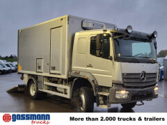 Mercedes Benz Atego 1330 4x4, Iso-Koffer mit Heizung, LBW 