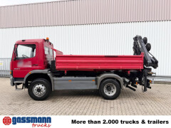 Mercedes Benz Atego 1523 AK 4x4, Heckkran Hiab 085-3, 