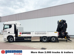 MAN TGX 26.510 6x2-4 LL, Hiab X-HiPro 548 E-8 Kran , 