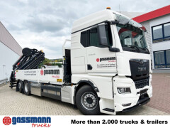 MAN TGX 26.510 6x2-4 LL, Hiab X-HiPro 548 E-8 Kran , 