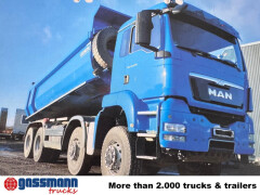MAN TGS 35.440 8x8 BB, Stahlmulde ca. 16m³ 