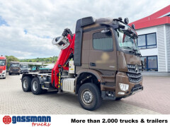 Mercedes Benz Arocs 3351 LS 6x6, Grounder, MirrorCam, Navi, 
