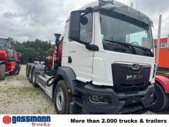 MAN TGS 35.480 8x4, Kran FASSI F275, Funk, 