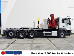 MAN TGS 35.480 8x4, Kran FASSI F275, Funk, 