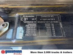 Mercedes Benz Actros 2641 K 6x4, Tele-Absetzanlage, Funk 