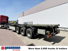 Doll U-74.0 3-Achs Containerchassis, 2x20/20/30/40ft, 