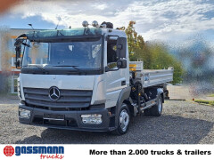 Mercedes Benz Atego 3 1018 K 4x2 Hiab Kran 055 2 x AHK 